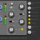 HoRNet SW34EQ MK2 plug-in audio eq processing virtual daw audiofader