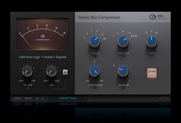 SSL Native Bus Compressor V6.2 bundle plug-in update daw virtual audio pro audiofader