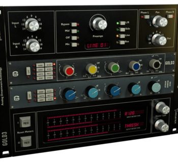 Acustica Audio Gold3 plug-in software mix mastering virtual processing studio pro audiofader channel strip eq comp preamp