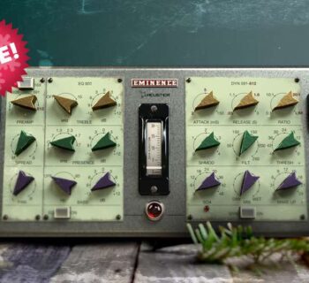Acustica audio Eminence software plug-in audio mixing free gratis freeware audiofader