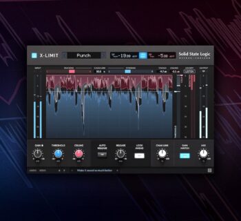 SSL X-Limit plug-in audio software mixing limiter audiofader