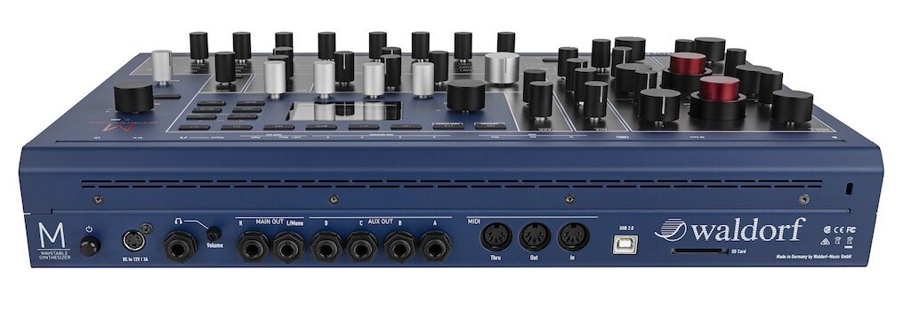 Waldorf M hardware synth digital wavetable ppg test review recensione soundwave luca pilla audiofader