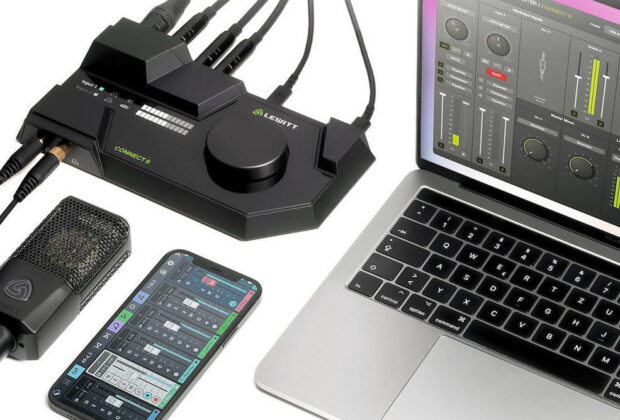 Lewitt Connect 6 interfaccia audio home studio recording usb-c frenexport audiofader