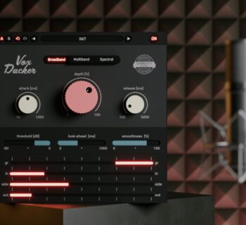 SoundeviceDigital VoxDucker plugin software mixing voiceover audiofader