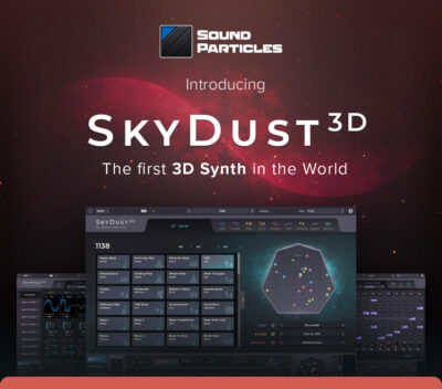 Sound Particles SkyDust 3D Stereo spatial plug-in immersive audio news Audiofader
